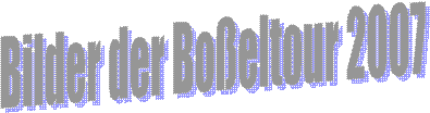 Bilder der Boeltour 2004